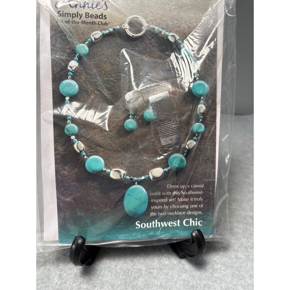 Annies Simply Beads Southwest Chic Necklace Kit DIY Jewelry Set - Picture 8 of 9